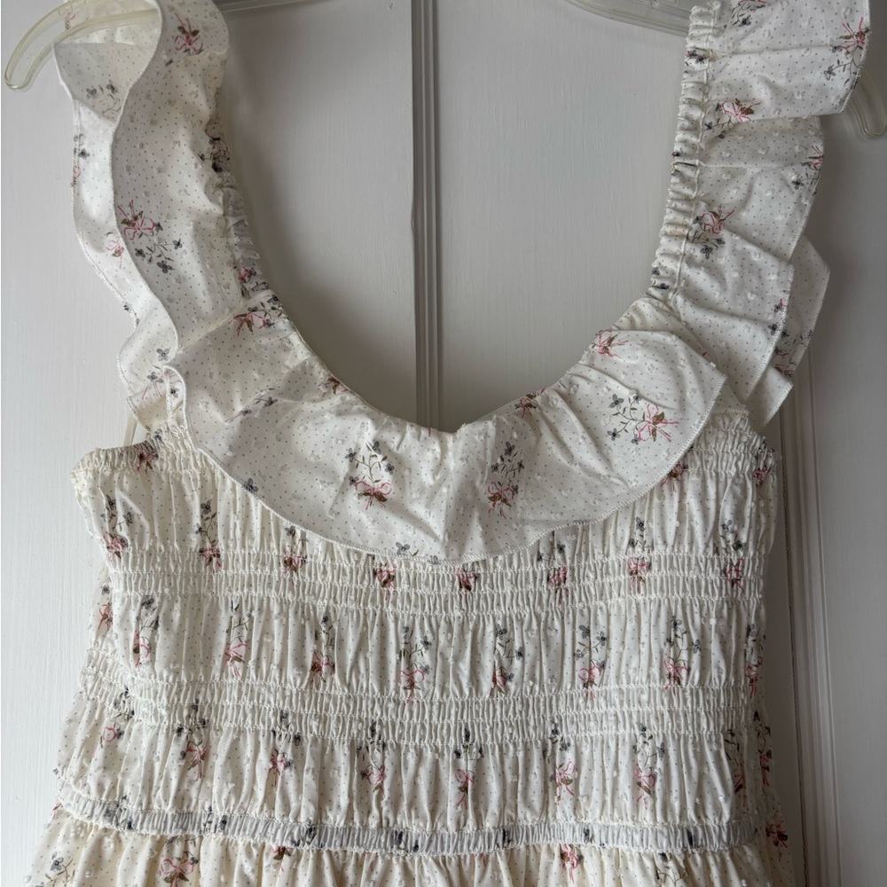 Noralee Stella Bouquet Dress, Floral Bow Pattern - Picture 7 of 7